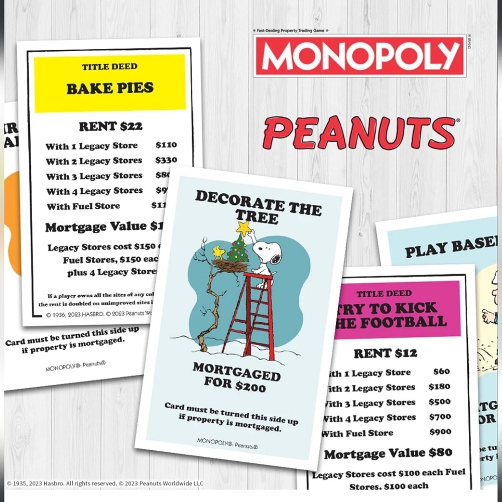 Monopoly: Peanuts - Picture 6 of 11